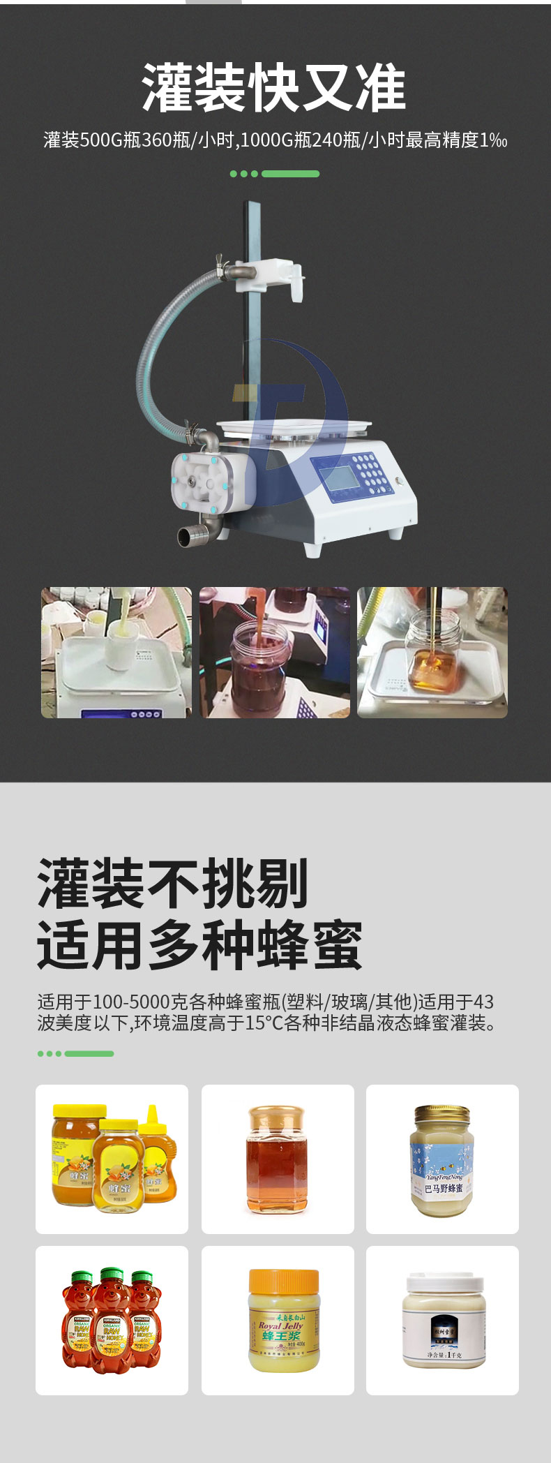 蜂蜜灌裝機(jī)五花八門該如何選擇？